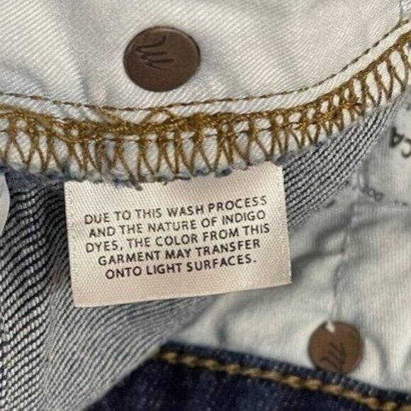 Madewell Women’s Jeans 32 Curvy High Rise Skinny Blue Denim Stretch Zip Button - Picture 11 of 13